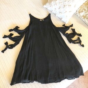 Free People Mini Black Dress